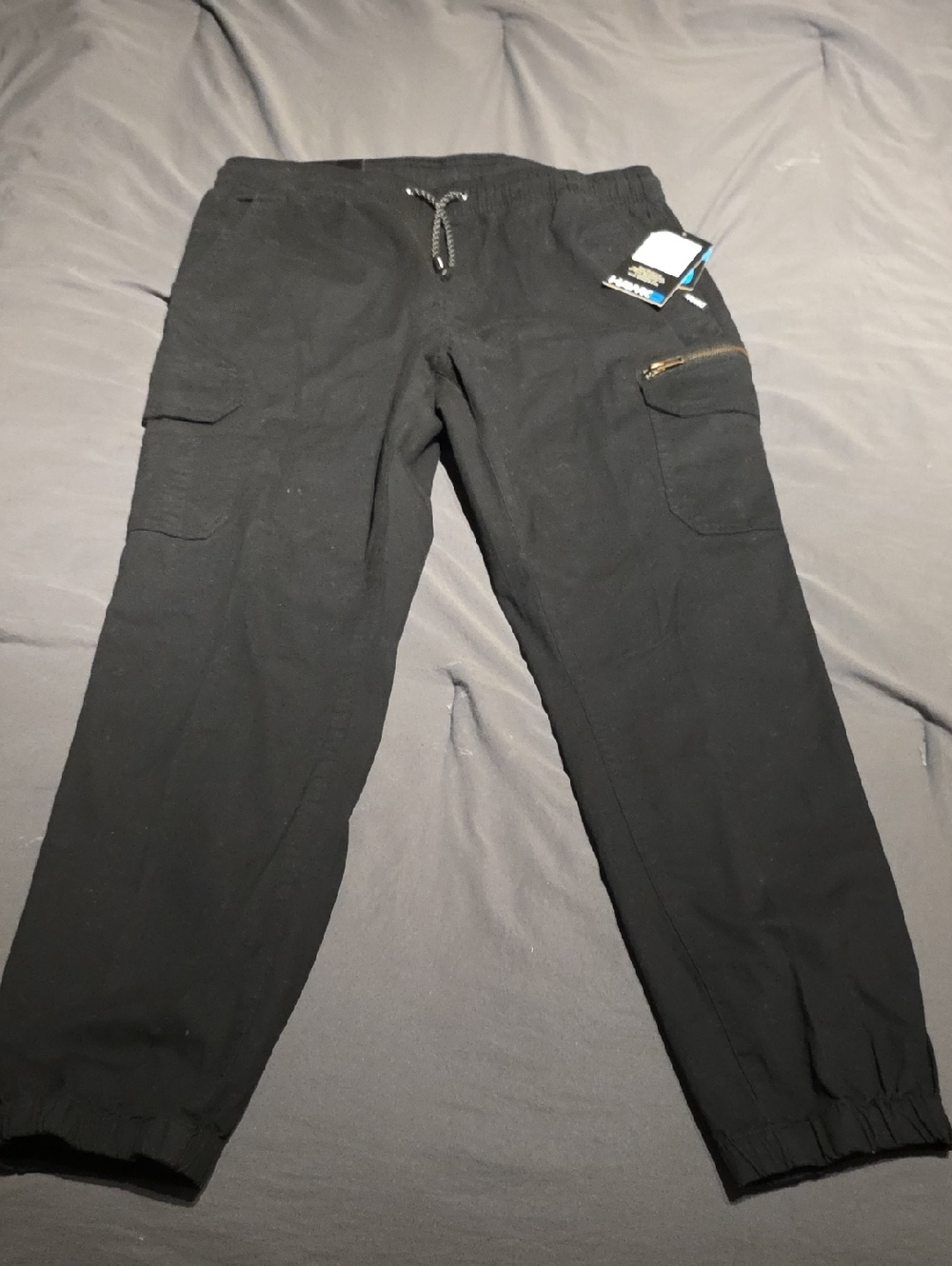 Tony Hawk Black Cargo Jogger Pants NWT
